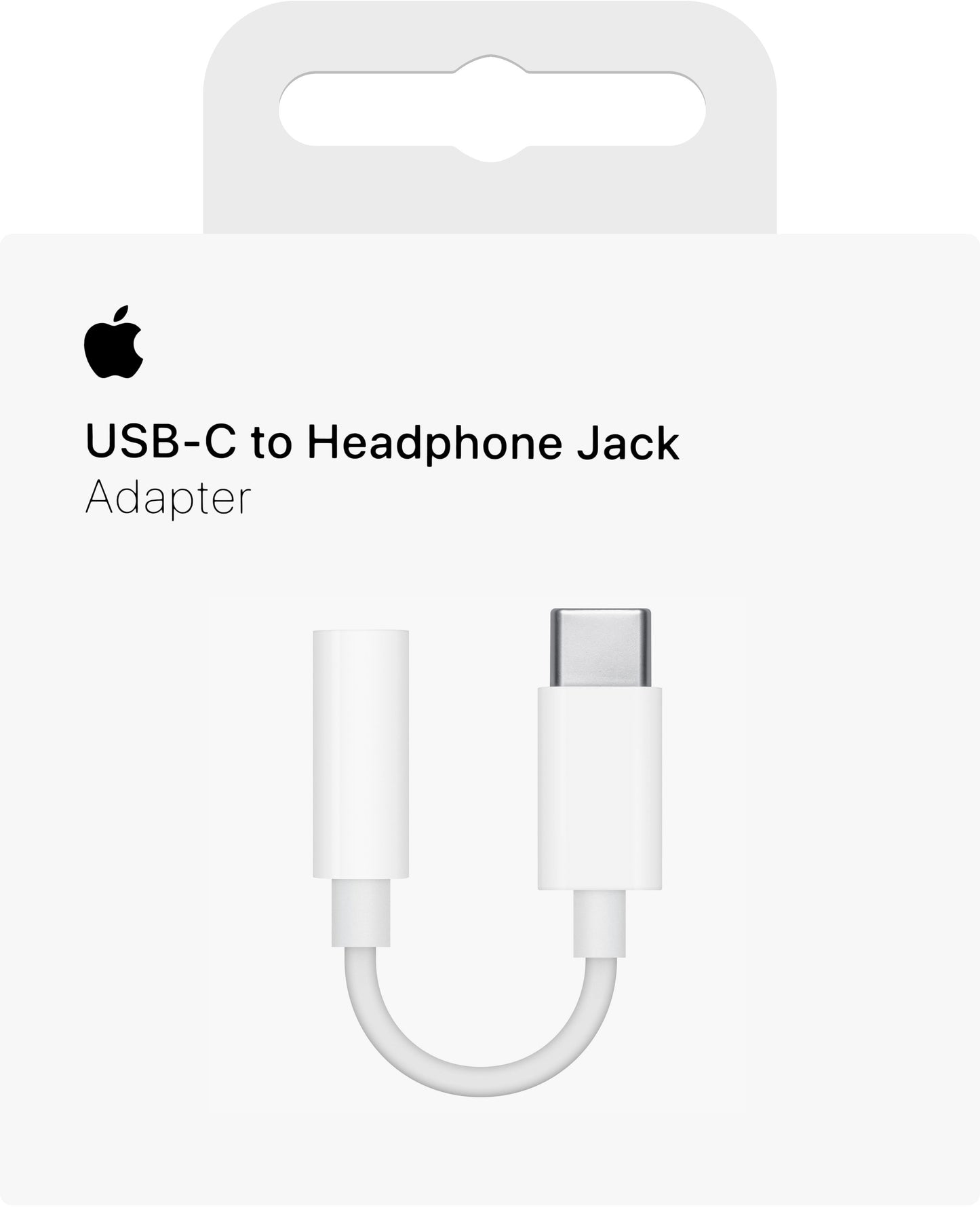 Apple USB-C - 3,5 mm Audio-Adapter, weiß MW2Q3ZM/A 