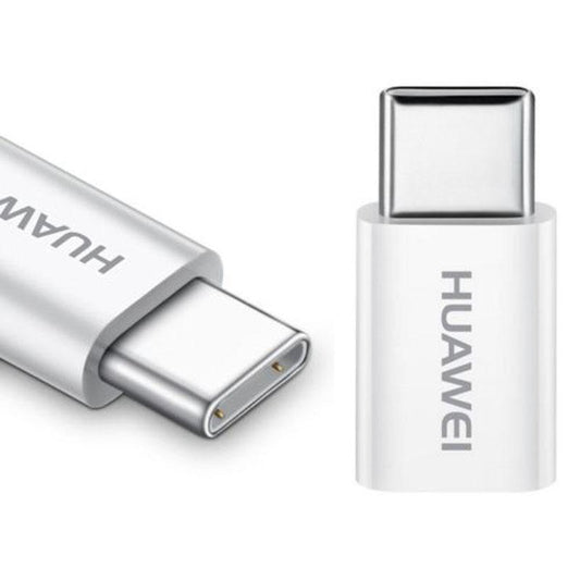 Daten- und Ladeadapter microUSB - USB-C Huawei AP52, Weiß 4071259