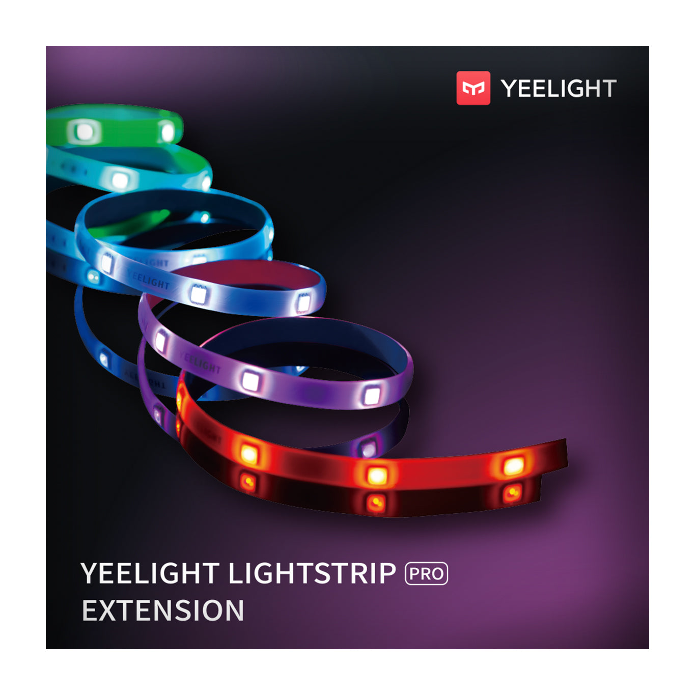 Led Strip Yeelight Pro, Extension, RGB, 1m, White YLDD07 