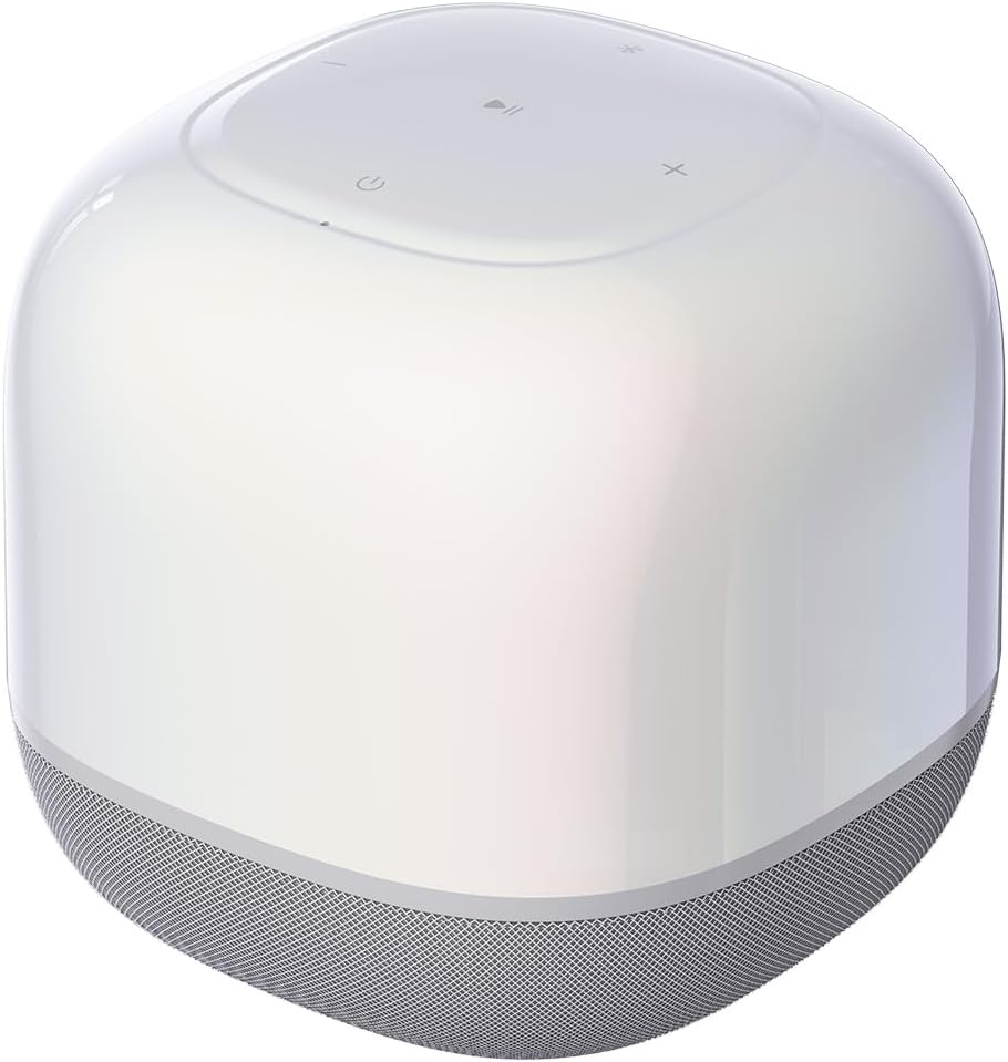 Tragbarer Bluetooth-Lautsprecher Baseus AeQur V2, Weiß 