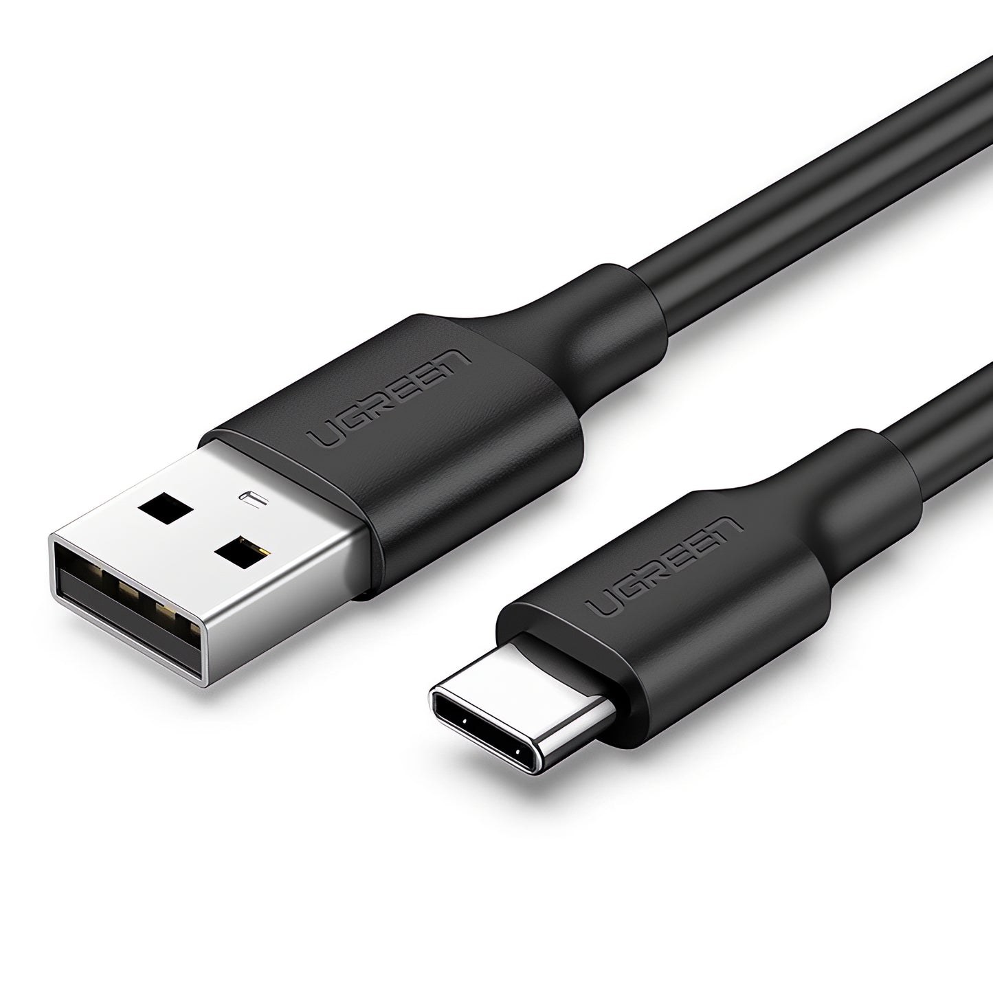 Daten- und Ladekabel USB-A - USB-C UGREEN US287, 60W, 0,5m, Schwarz 