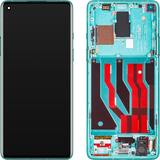 OnePlus 8 Écran tactile OnePlus 8, avec cadre, vert glacial, Service Pack 2011100173 