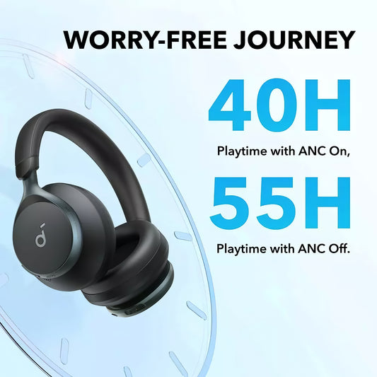 Bluetooth-Freisprecheinrichtung Anker SoundCore Space On, Multipoint, A2DP, ANC, Schwarz A3035G11 