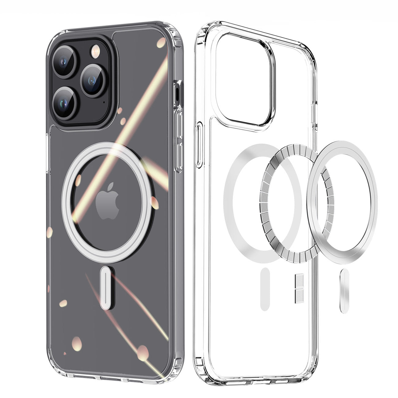 MagSafe Tasche für Apple iPhone 15 Pro Max, DUX DUCIS, DUX DUCIS, Klar, Klar 