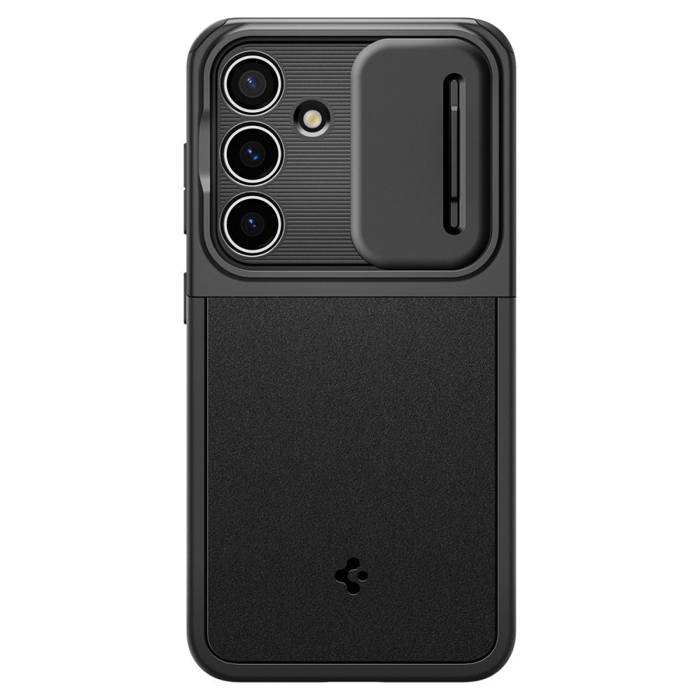 Pochette pour Samsung Galaxy S24 S921, Spigen, OPTIK ARMOR, Noir ACS07363 