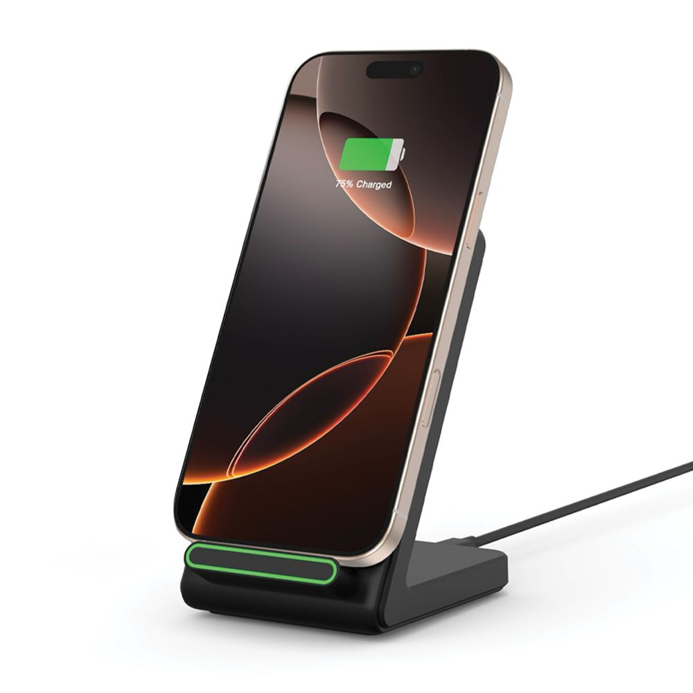 Drahtloses Netzwerk-Ladegerät Tech-Protect QI15W-A40, 15W, 1,67A, Schwarz 
