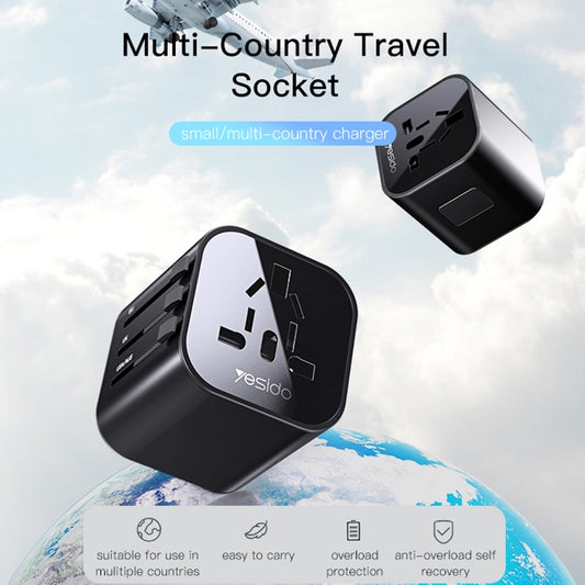 Network Charger Yesido MC09 Travel, Black 