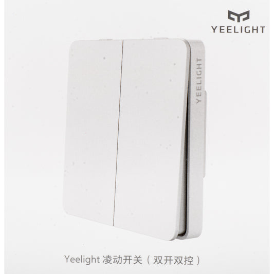 Yeelight-Schalter, Wi-Fi, 2 Tasten, Weiß YLKG13YL 
