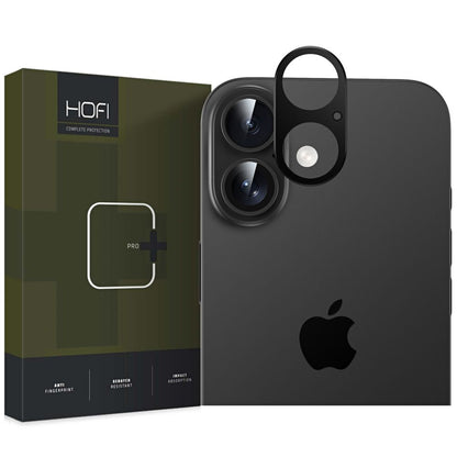 HOFI ALUCAM PRO+ Rückkamera-Schutzrahmen für Apple iPhone 16 Plus / 16, Schwarz 